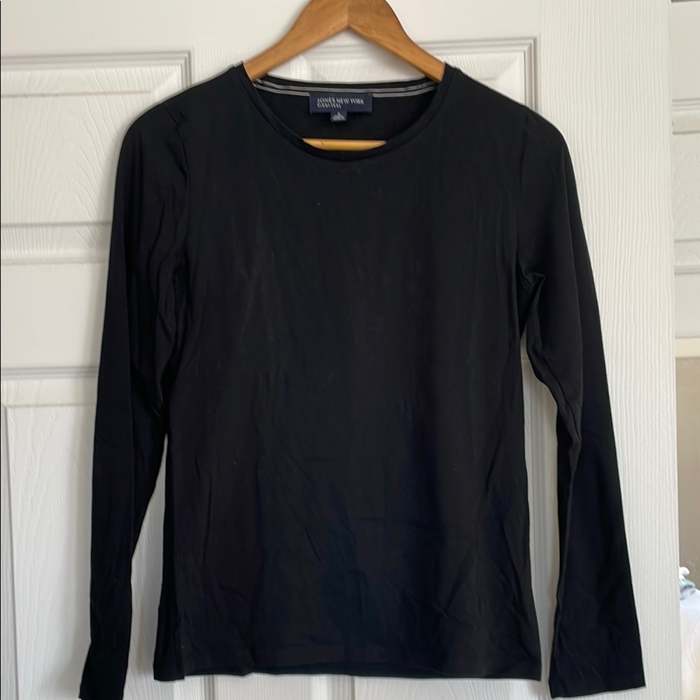 Black Long Sleeve Top
